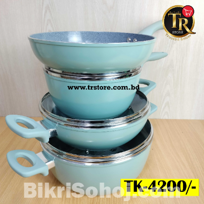 Kiam Ceramic Coating 7pes non-Stick Cookware